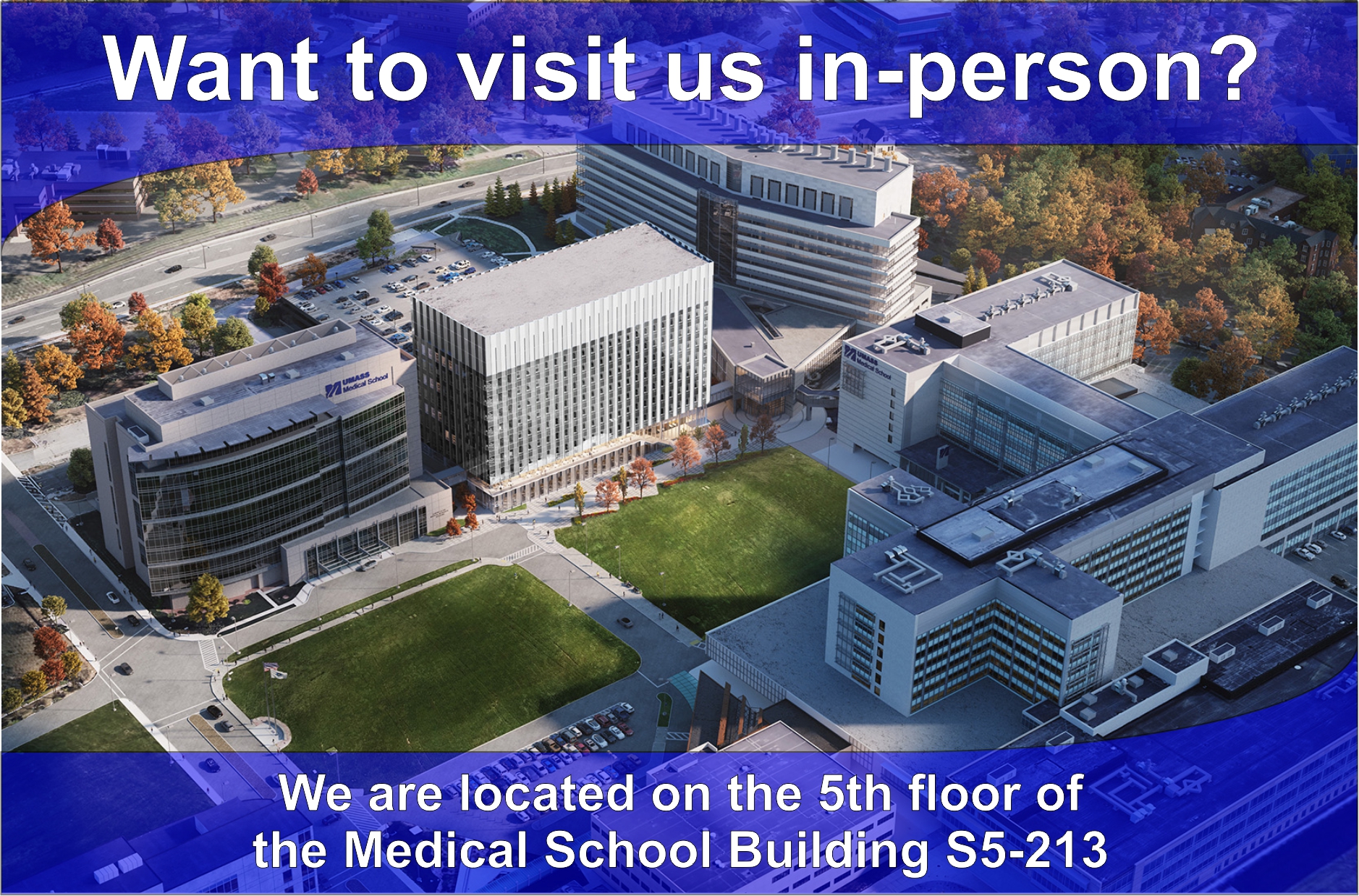 Visit in person - Medical School Building S5-213