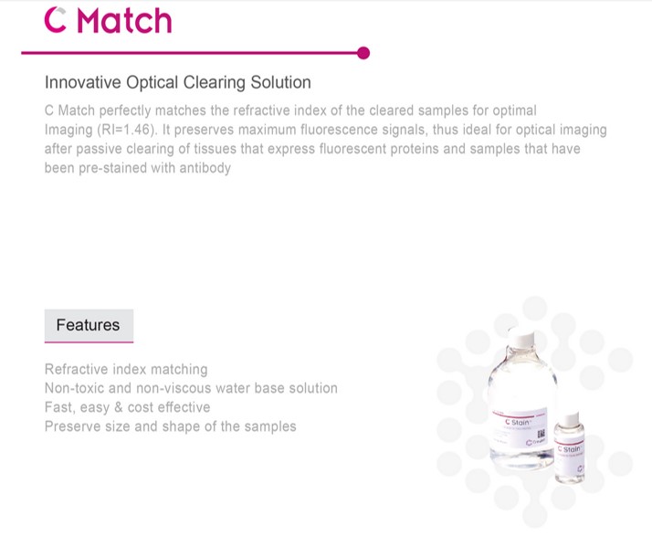 C-match clearing solution