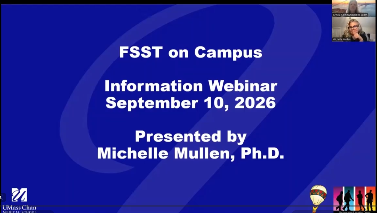 YouTube Thumbnail of FSST info session recording