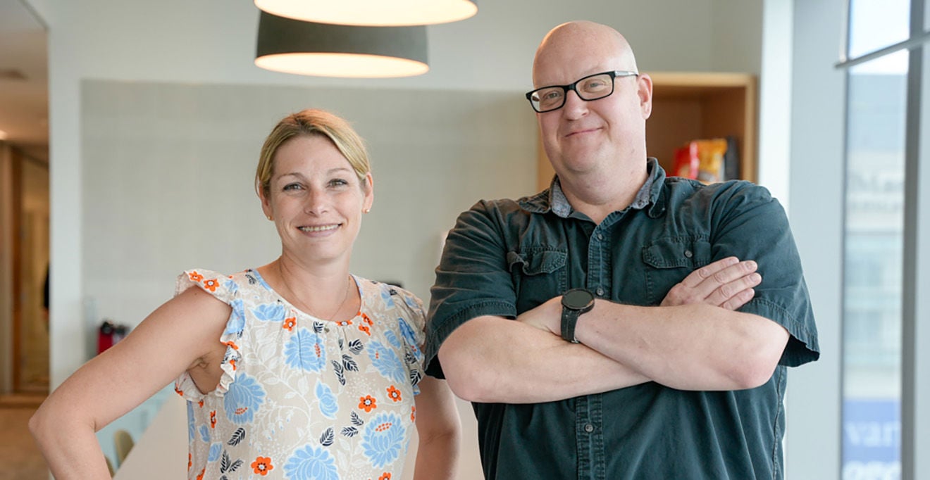 Dorothy Schafer, Travis Thomson receive Riccio Fund neuroscience award