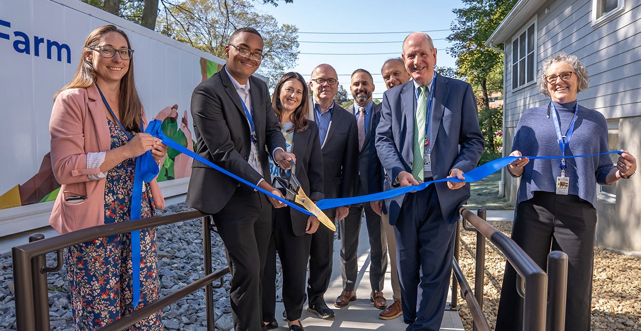 UMass Chan celebrates opening of campus Wellness Farm