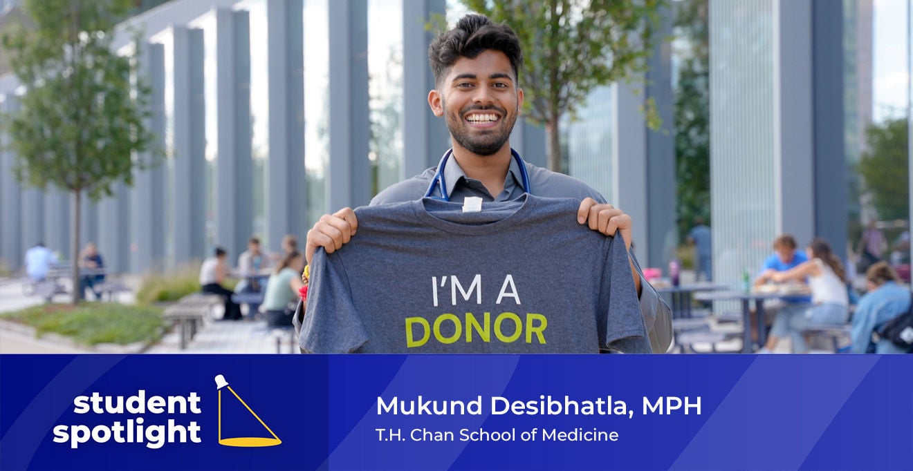 Gift of life: First-year medical student donates stem cells during first week of school