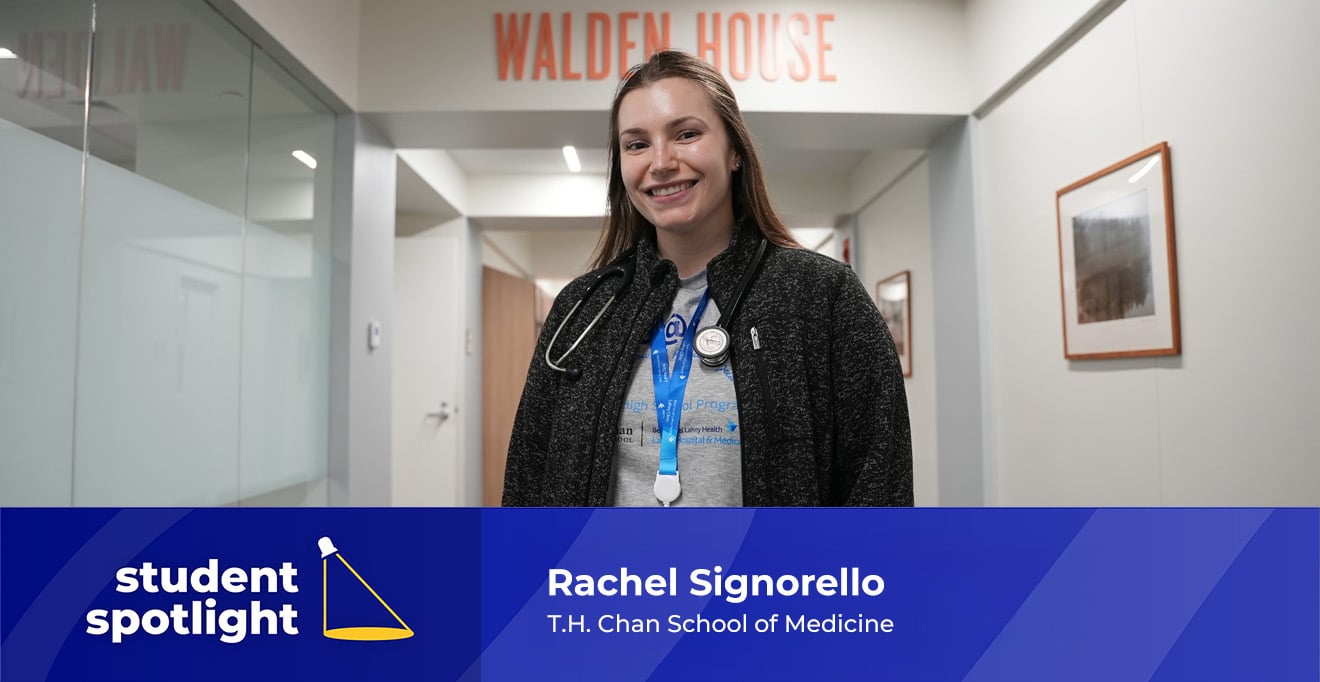 LEAD@Lahey medical student Rachel Signorello leads summer high school program