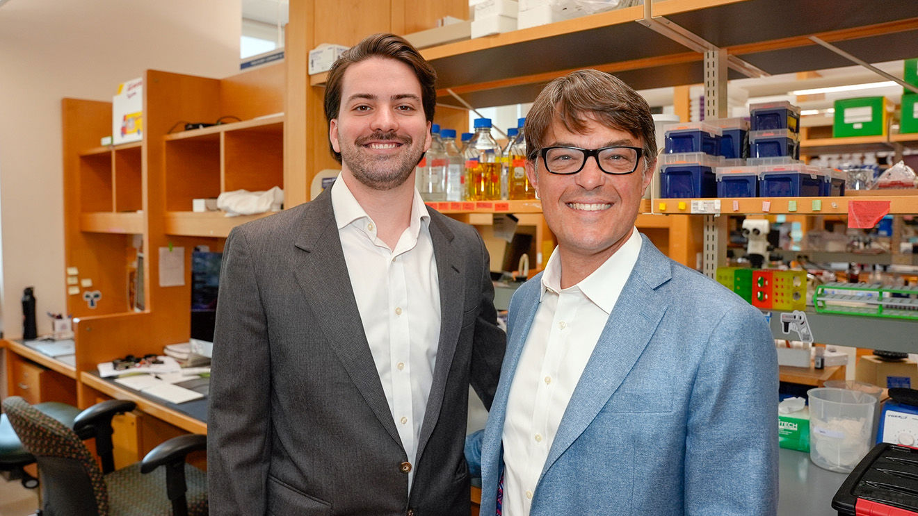 MD/PhD student Noah Sciambra receives grant to study resistance to bacterial toxins in C. elegans