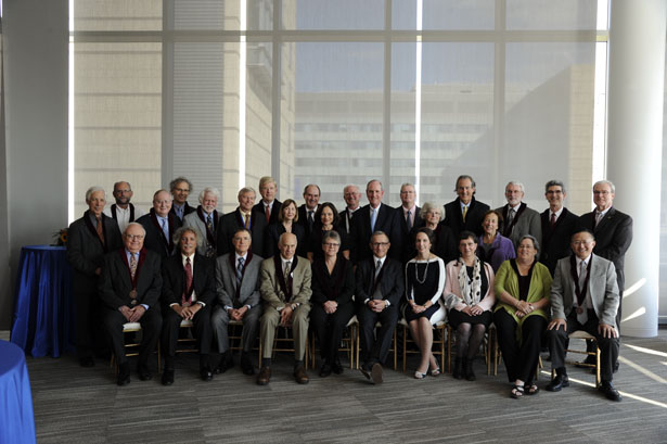 The endowed professors and chairs of the University of Massachusetts Worcester, September 18, 2014