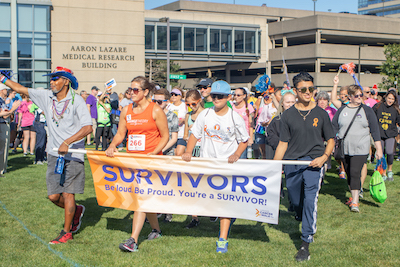 Thousands of people flocked to the UMass Cancer Walk and Run on Sunday, Sept. 22, helping organizers meet their $750,000 fundraising goal.