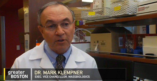 Mark Klempner, MD, executive vice chancellor for MassBiologics of UMass Medical School and professor of medicine, tells WGBH that Lyme PReP could be a “Lyme disease game-changer.”