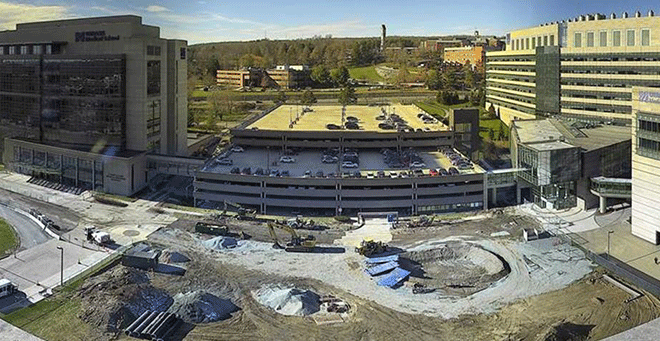 Construction of new building prompts parking changes beginning Feb. 8
