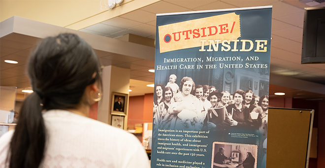 Library exhibit highlights lack of health care access for immigrants