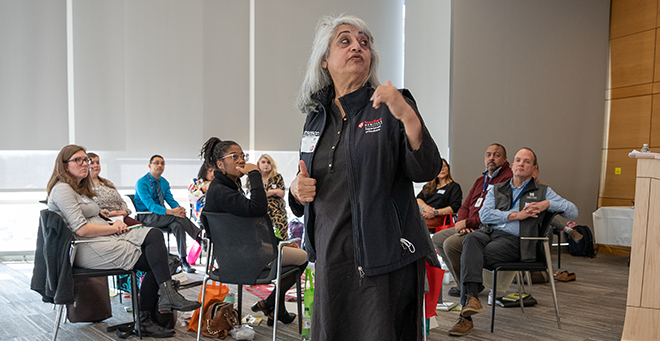 Restorative justice training at UMass Chan builds community