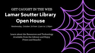 Library open house poster