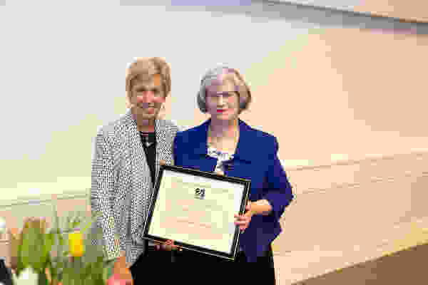 GSN Dean Joan Vitello and Mary Anne Fischer, PhD, WHNP-BC