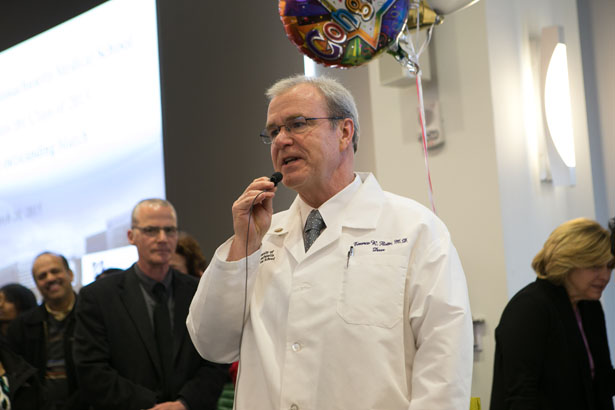 School of Medicine Dean Terence Flotte, MD, congratulates the Class of 2015 on Match Day.