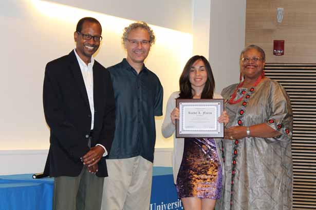 The award for best poster went to California State University Long Beach junior Rachel Flores.