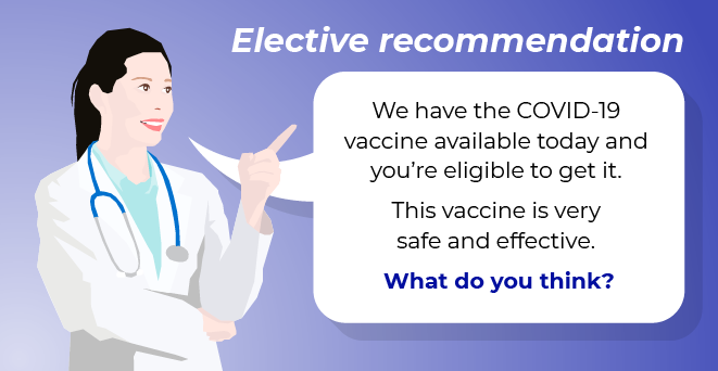 We have the COVID-19 vaccine available today and you’re eligible to get it. This vaccine is very safe and effective. What do you think? Illustration by Dan Lambert