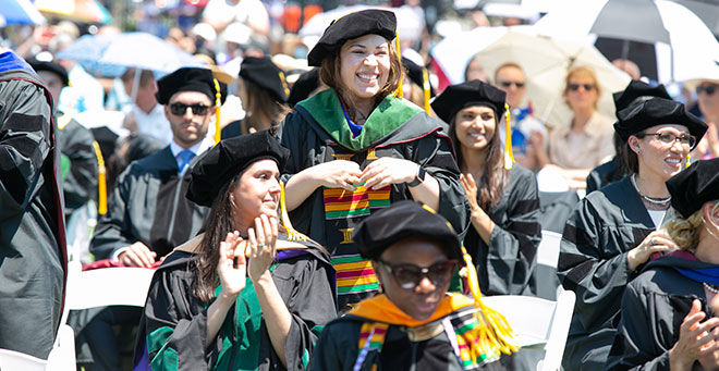 Chancellor Collins to Class of 2021: ‘You are scientists, nurses and doctors at their best’