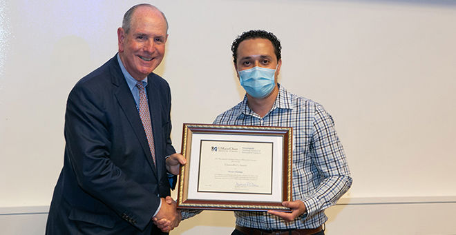 Dean Lane to graduate biomedical science students: ‘You are addressing the big questions’