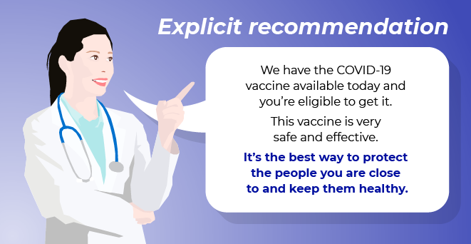 We have the COVID-19 vaccine available today and you’re eligible to get it. This vaccine is very safe and effective. It’s the best way to protect the people you are close to and keep them healthy. Illustration by Dan Lambert