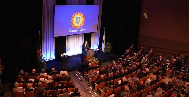 Convocation ceremoniously marks the beginning of the new academic year. Chancellor Michael F. Collins will deliver his annual Convocation address and present the 2017 Chancellor's Medals.
