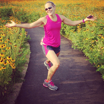 Melissa Davis is running the 2015 Boston Marathon in support of the UMass ALS Cellucci Fund