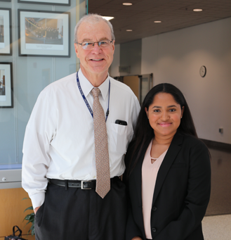 Terence Flotte, MD, and Dayana Frazer