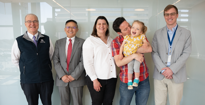 Family connects with researchers behind Canavan gene therapy 