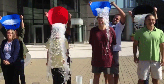 John Landers, ALS Association celebrate fifth anniversary of Ice Bucket Challenge