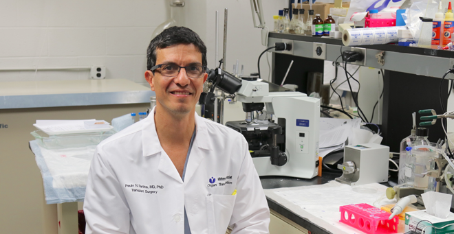 Paulo Martins receives second award for accomplishments in liver transplant research