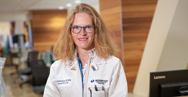 Susanne Muehlschlegel leads study on first-of-its-kind neuro ICU decision aids