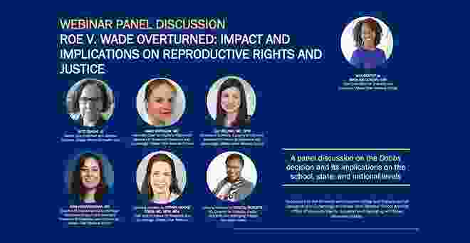 Panel calls out health and medical education impacts of overturning Roe v. Wade