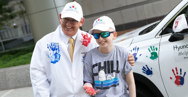 Hyundai Hope on Wheels award supports Jason Shohet’s research in childhood cancer