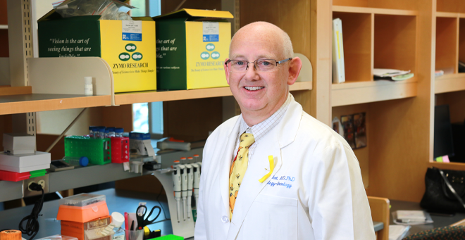 Physician-scientist Jason Shohet researches path to better childhood cancer therapies