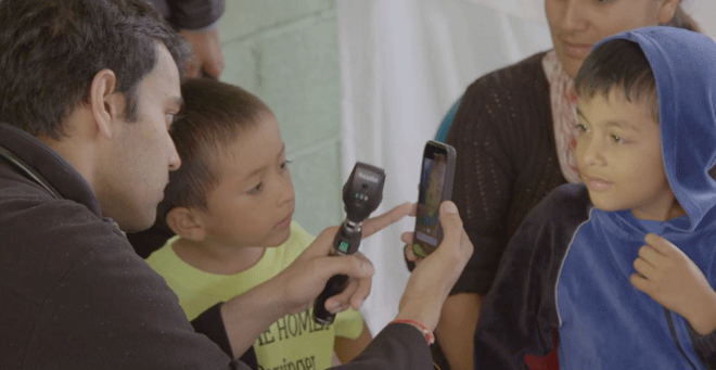 School of Medicine student Nitin Shrivastava is using an innovative smartphone app to address health care disparities in Guatemala.