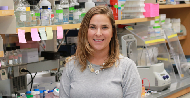 Postdoc Tessa Simone explores role of immune cells in cancer