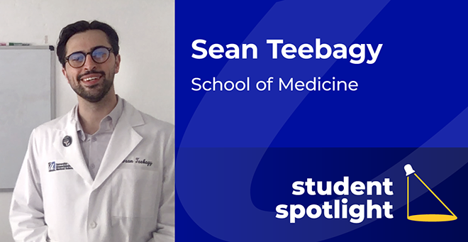 Medical student Sean Teebagy committed to community