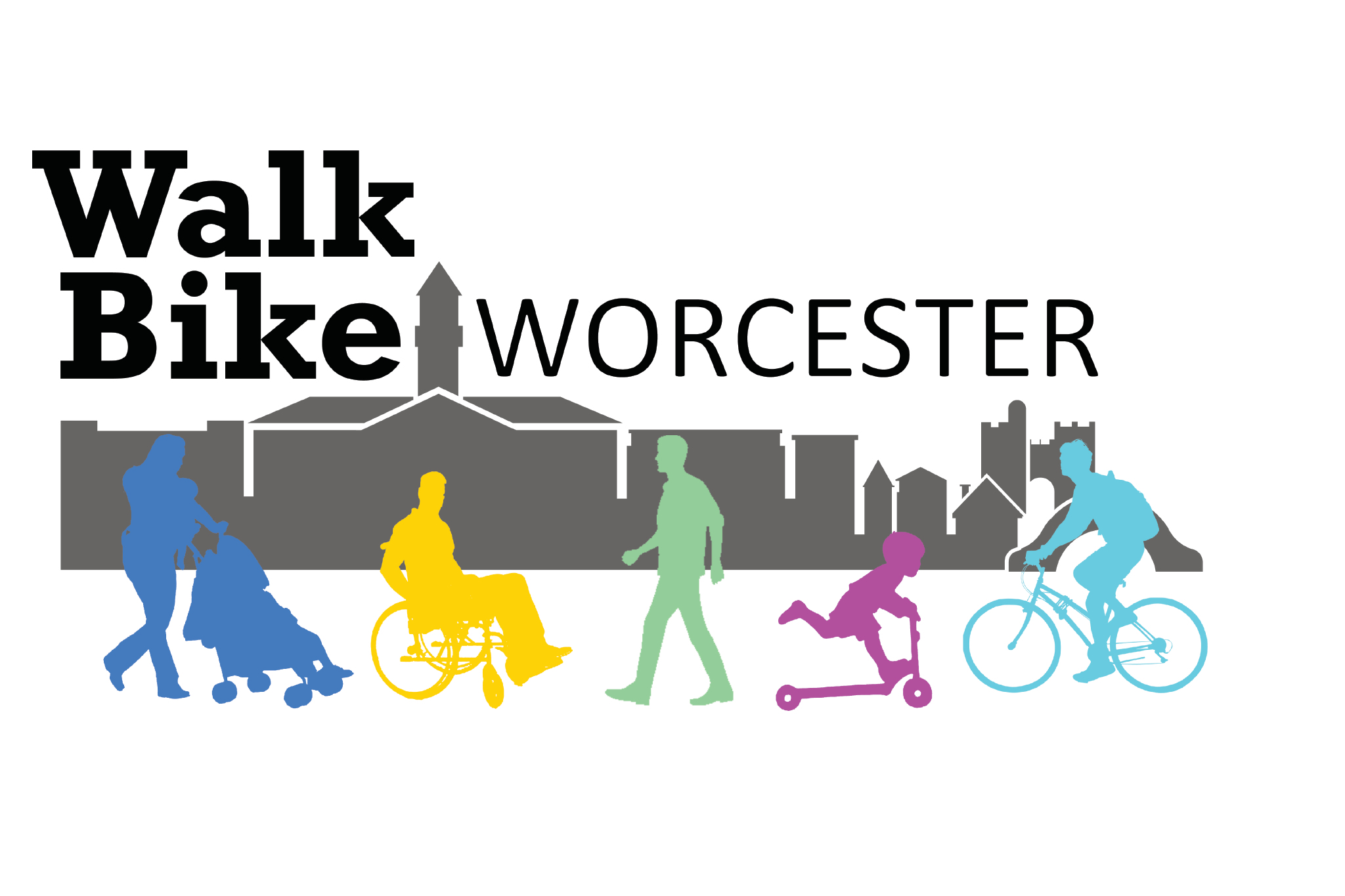 WalkBike Worcester Logo