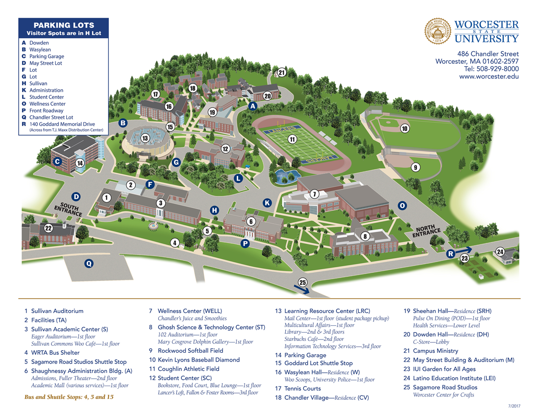 Wsu Campus Map