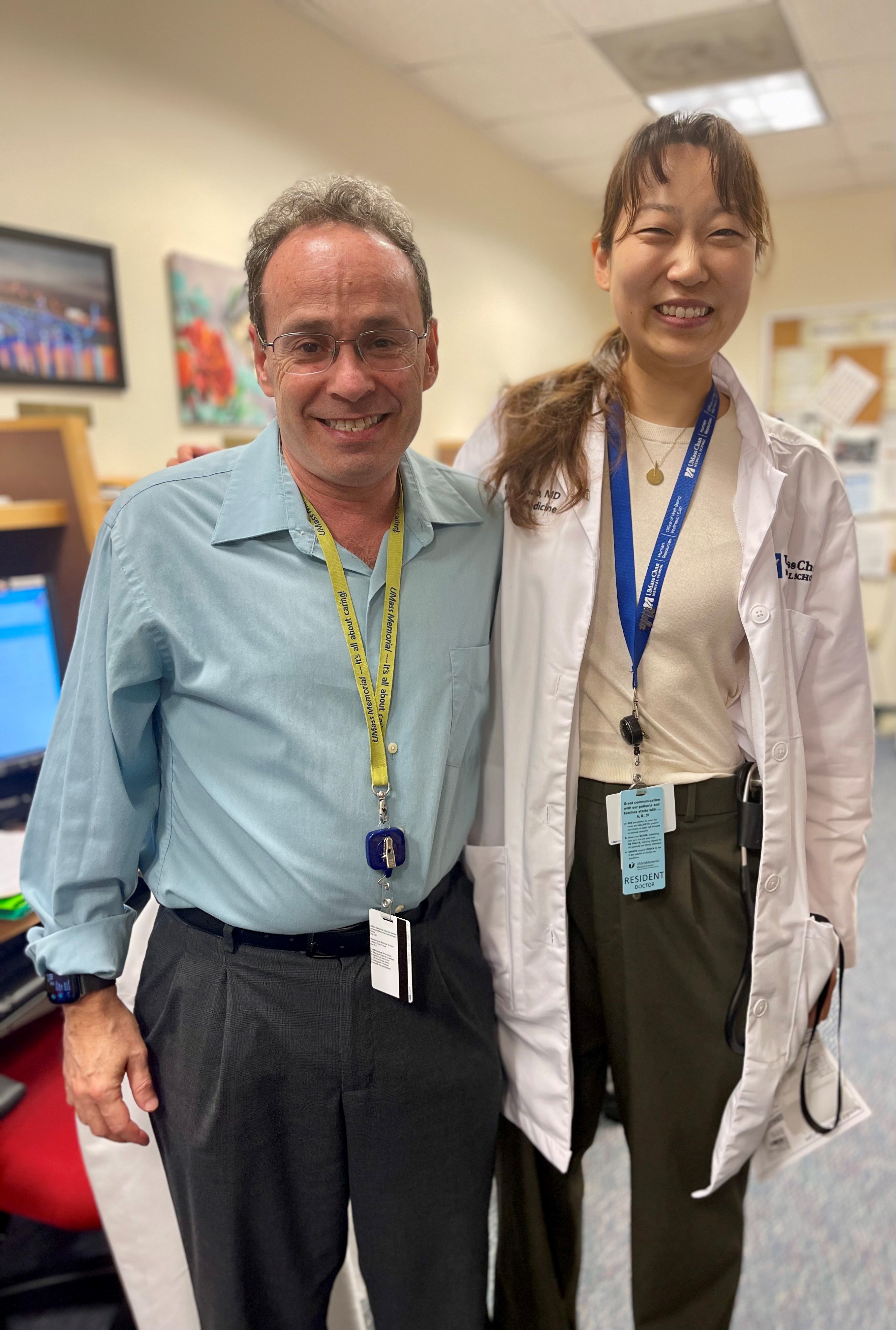 Dr. Lerner and Renee