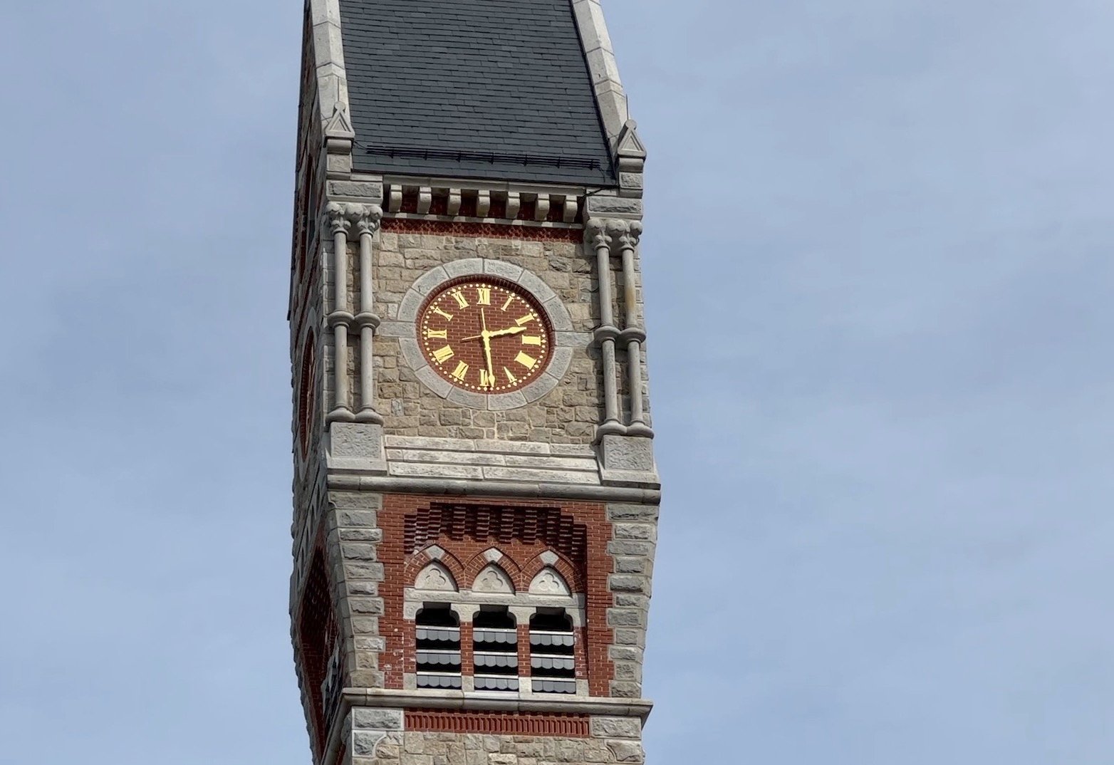 This is a picture of the Clock Tower at Worcester Recovery Center and Hospital