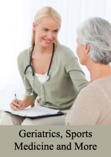  Geriatrics, Sports Medicine and more