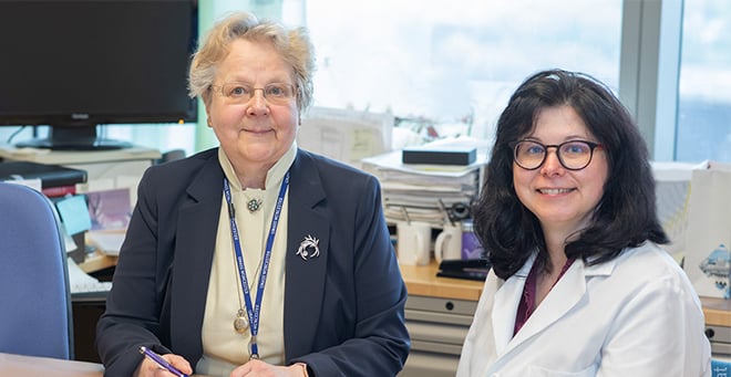 Liisa Selin and Anna Gil study links between viral infections and ME/CFS